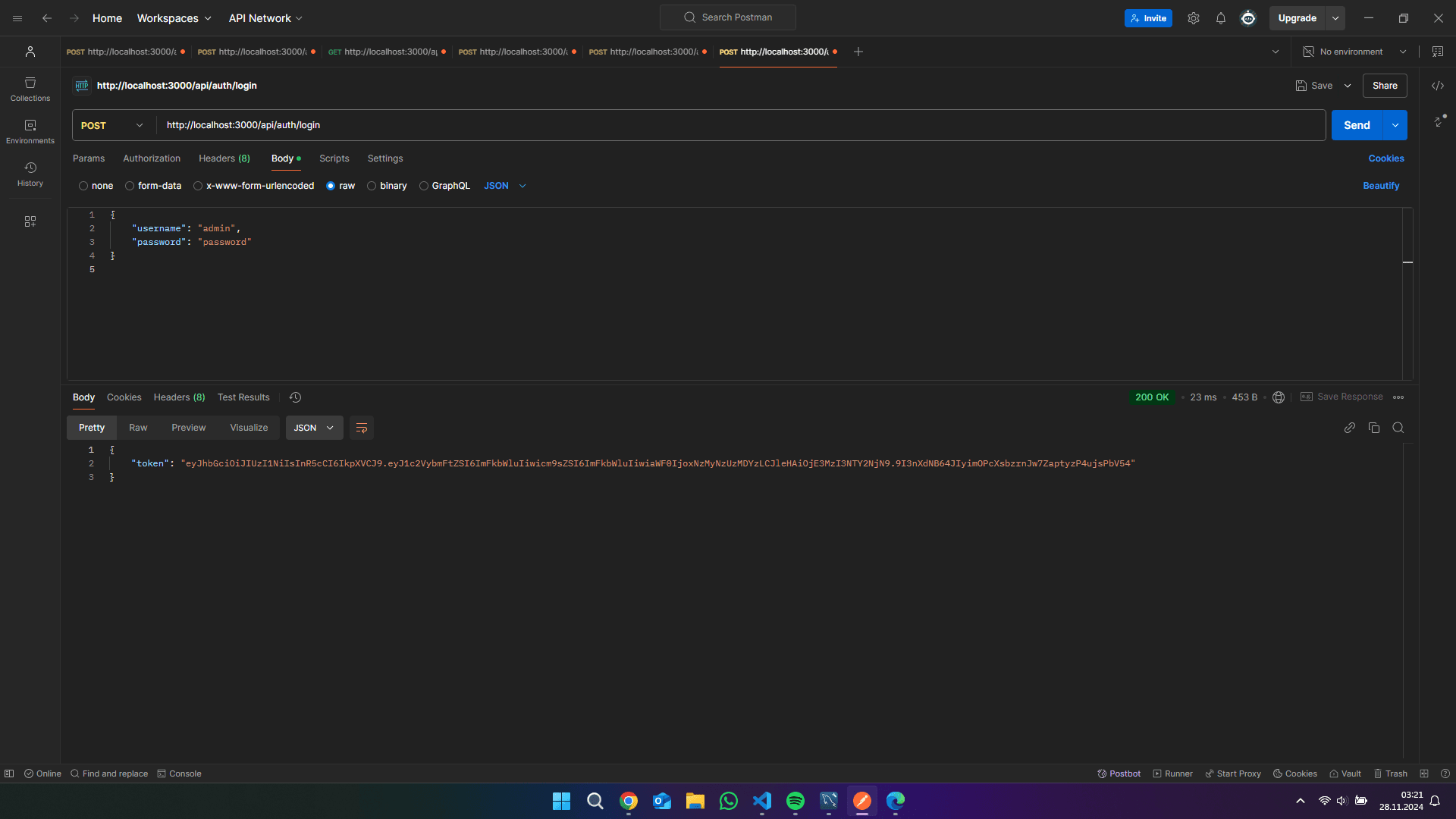 Airline Company API screenshot 1